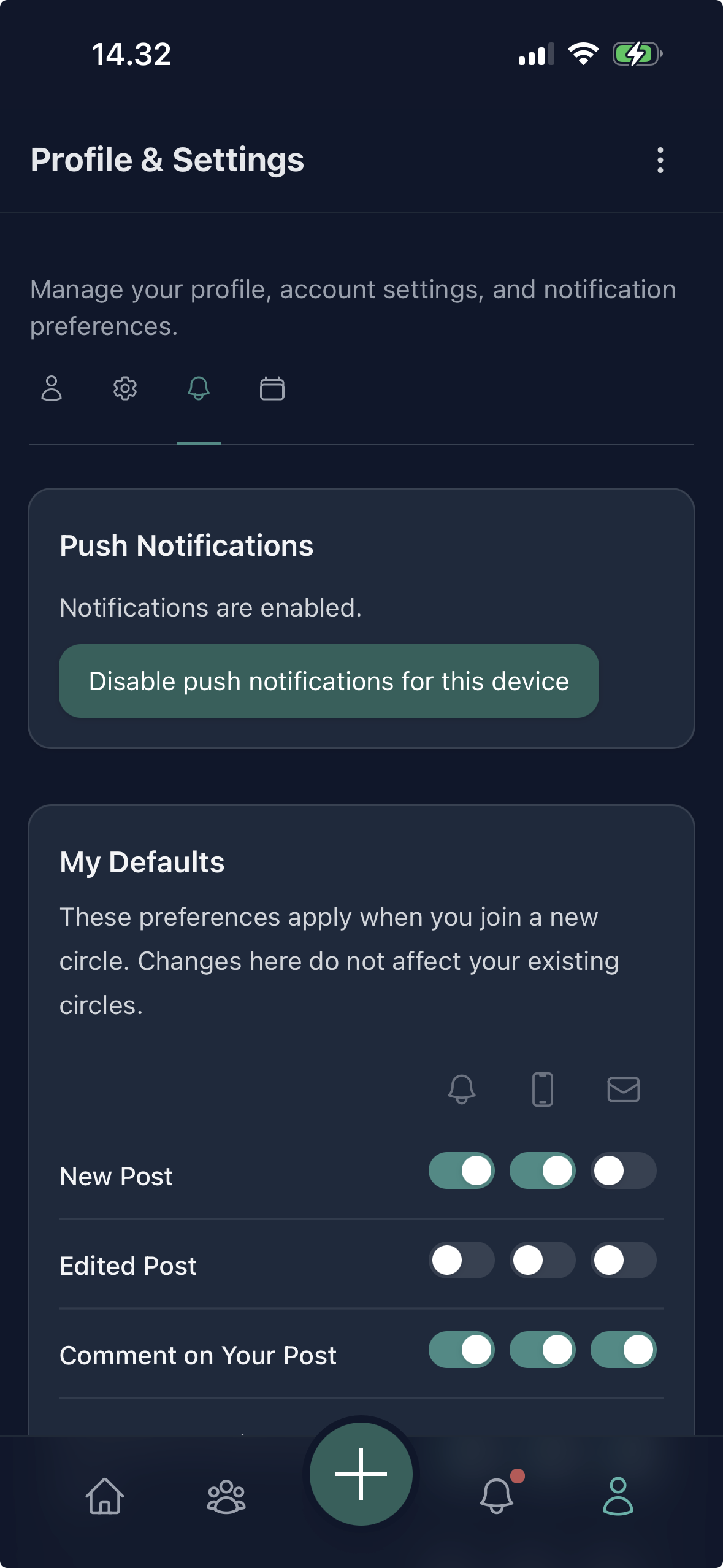 Notifications